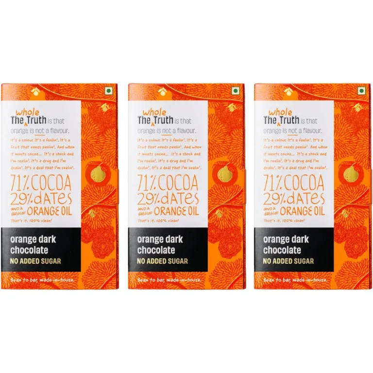 The Whole Truth Dark Chocolate 3 pack Combo (Orange) 12/26 exp ( free delivery )