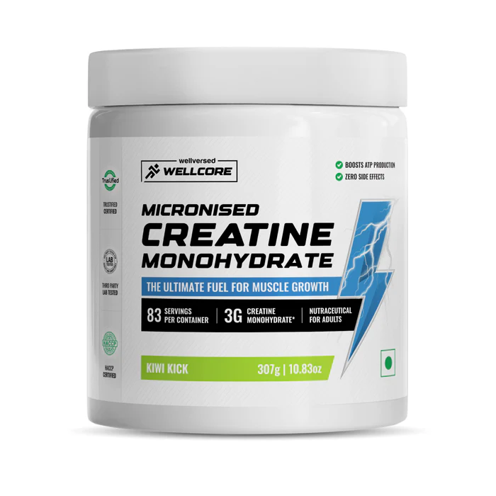 Wellcore � Micronised Creatine Monohydrate (307g, 83 Servings) ( FREE DELIVERY )