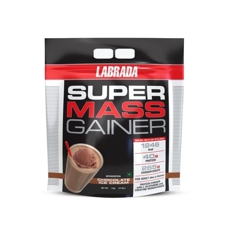 Labrada Super Mass Gainer� 11 lbs (5 kg) (Chocolate) (mpn importer )