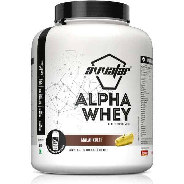 Avvatar Alpha Whey 2kg ( FREE DELIVERY )