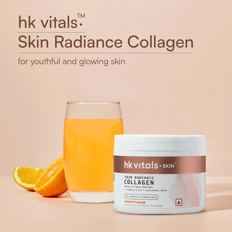 HealthKart HK Vitals Skin Radiance Collagen, 100 g, Orange
